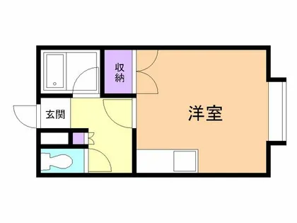 L.First Court【207号室】の間取り