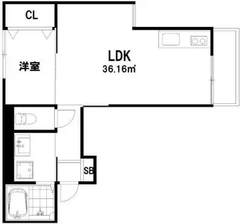 兵庫県尼崎市東園田町5丁目【マンション】の間取り