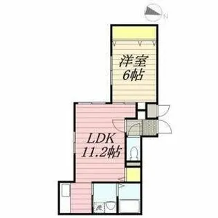 REVE HIRAGISHI【402号室】の間取り