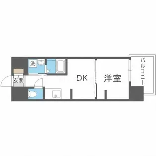 大阪府大阪市鶴見区茨田大宮4丁目【マンション】の間取り