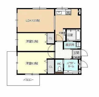 コーポやすり苑【0301号室】の間取り