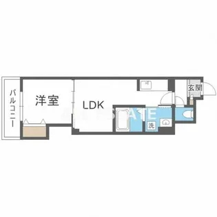 大阪府大阪市鶴見区諸口6丁目【アパート】の間取り