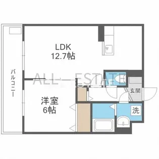 大阪府大阪市鶴見区安田1丁目【アパート】の間取り