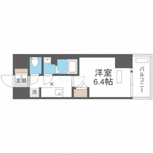 大阪府大阪市都島区中野町4丁目【マンション】の間取り
