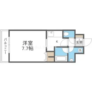 大阪府大阪市都島区都島本通3丁目【マンション】の間取り