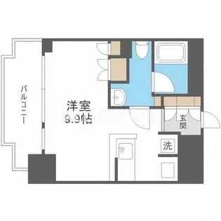 大阪府大阪市都島区東野田町1丁目【マンション】の間取り