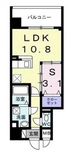 サニーレジデンス吉野Ⅱ【1階】の間取り