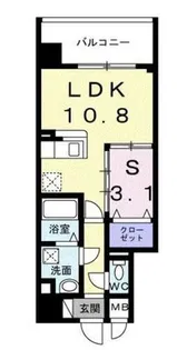 サニーレジデンス吉野Ⅱ【3階】の間取り