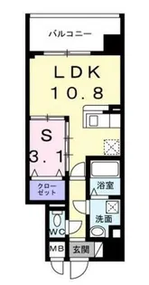 サニーレジデンス吉野Ⅱ【3階】の間取り