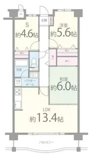 コンフォール東花園【3階】の間取り
