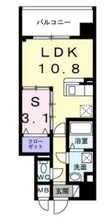 サニーレジデンス吉野Ⅱ【5階】の間取り