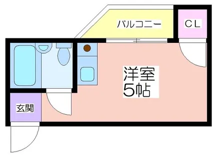 ラパンジール粉浜Ⅱ【3階】の間取り