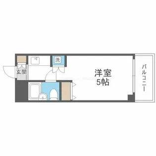 ゴックス南森町【6階】の間取り