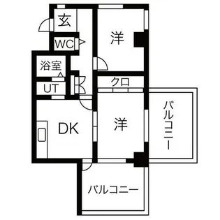 アビタマルフク【9階】の間取り