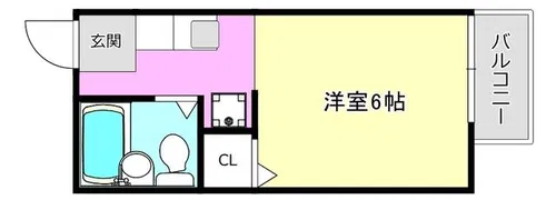 ル・レーブ【1階】の間取り