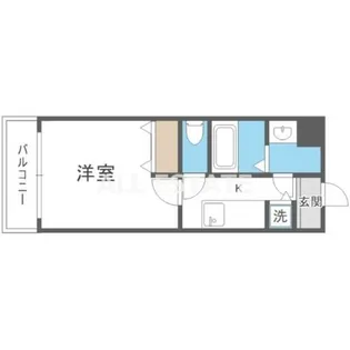 リバーコート諏訪【1階】の間取り