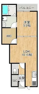 L-bloom東櫛原【1階】の間取り