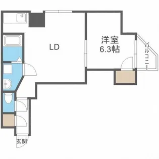 CASA L<S【09GV号室】の間取り