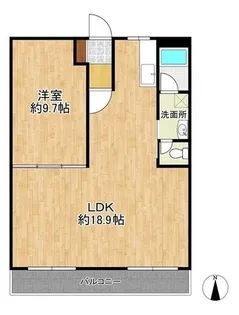 ステーションハイツ【2階】の間取り