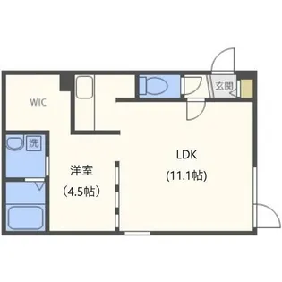 chouchouS9【4階】の間取り