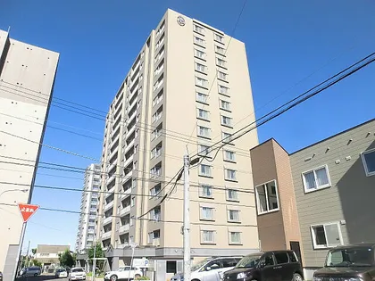 リーベンデール月寒中央【3階】の外観