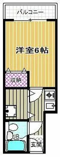 ゴールドハイツ【5階】の間取り