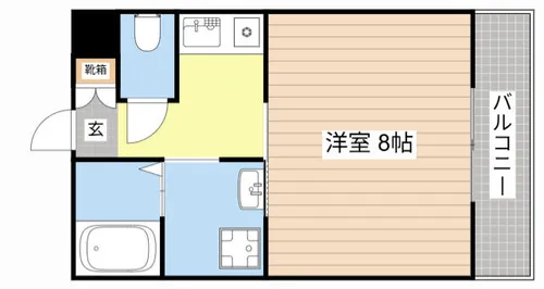 ハイツForYouⅡ【102号室】の間取り