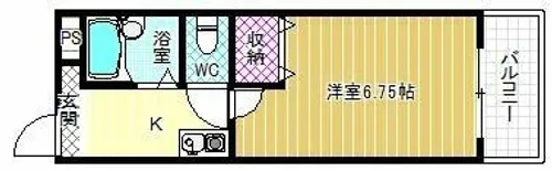 ハイツコニファー【3階】の間取り
