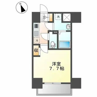 エスリード新栄テセラ【11階】の間取り