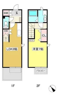 harmonious(ハーモニアス)【102号室】の間取り