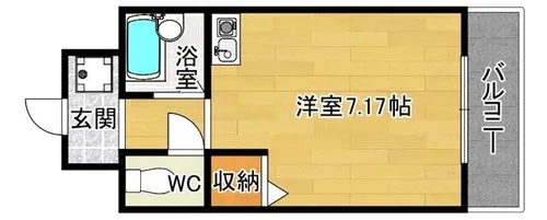 大阪府大阪市東淀川区相川3丁目【マンション】の間取り