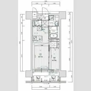 グランフォーレ博多駅プレミア【4階】の間取り