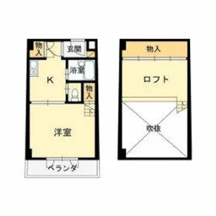 ボイスデムドン【4階】の間取り