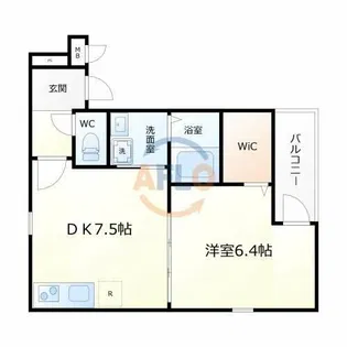 フジパレス針中野ウエスト【2階】の間取り