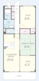 ソレーユ松村【2階】の間取り