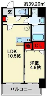 福岡県北九州市八幡西区岸の浦1丁目【マンション】の間取り