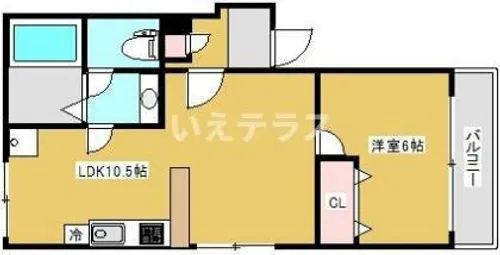 下沢マンション【3階】の間取り