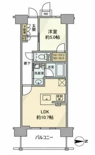 エスリード小阪プライムプレイス【3階】の間取り