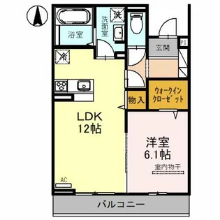 モンアミ【2階】の間取り