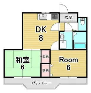 滋賀県大津市大萱4丁目【マンション】の間取り
