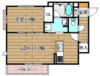 リノスコート【2階】の間取り