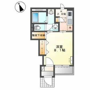 ベル・フランシーズ【1階】の間取り