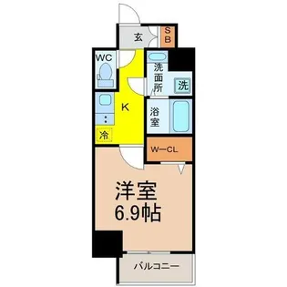 CREST TAPP黒川【2階】の間取り