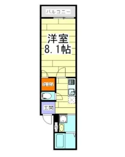 フジパレス城東諏訪ノース2番館【1階】の間取り