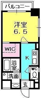 プライマル西宮夙川(サムティ夙川レジデンス)【501号室】の間取り