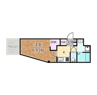 大阪府大阪市住吉区我孫子3丁目【マンション】の間取り