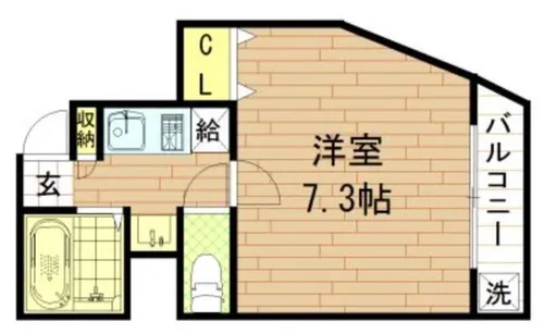 Mヴィレッジ寺田町【7階】の間取り