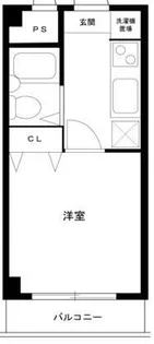 ジュネス高砂III【305号室】の間取り