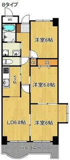 サンフローラ【4階】の間取り