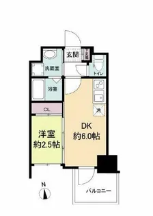 セレニテ天満橋アリア【2階】の間取り